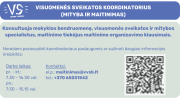 Visuomenės sveikatos koordinatoriaus (mityba ir maitinimas) kontaktinė kortelė